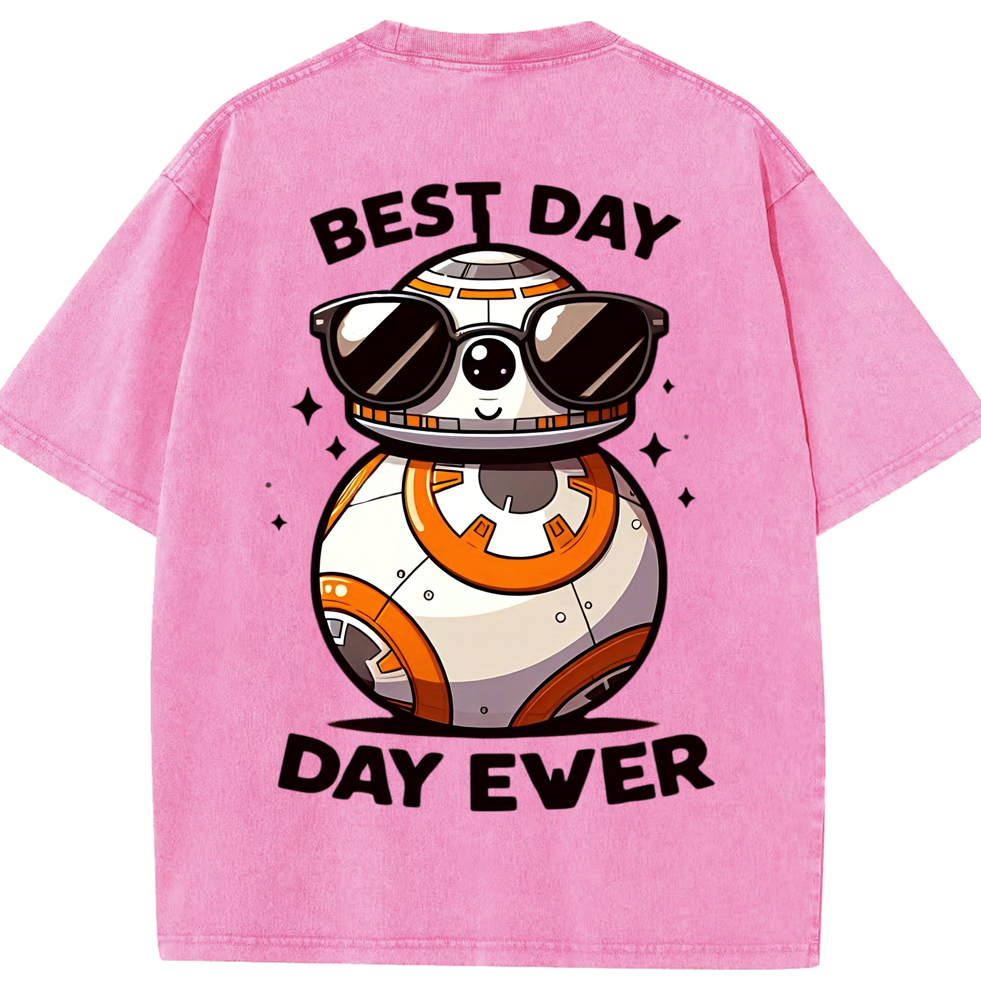 （画像用） スター・ウォーズ Star Wars 綿100% ヴィンテージ風 半袖Tシャツ（背面プリント）